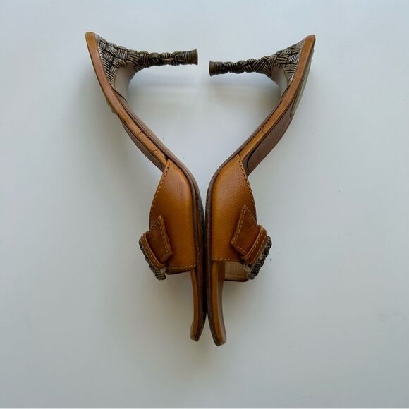 Casadei Brown Heeled Sandals - Picture 5 of 6